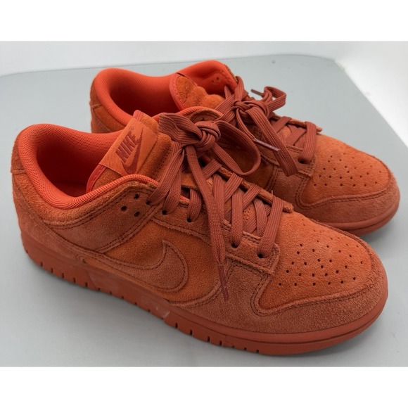 Nike Dunk Low SE Valley Of Fire Women's Red Sports Sneaker HV5756-633 Size 7.5 - Picture 5 of 10